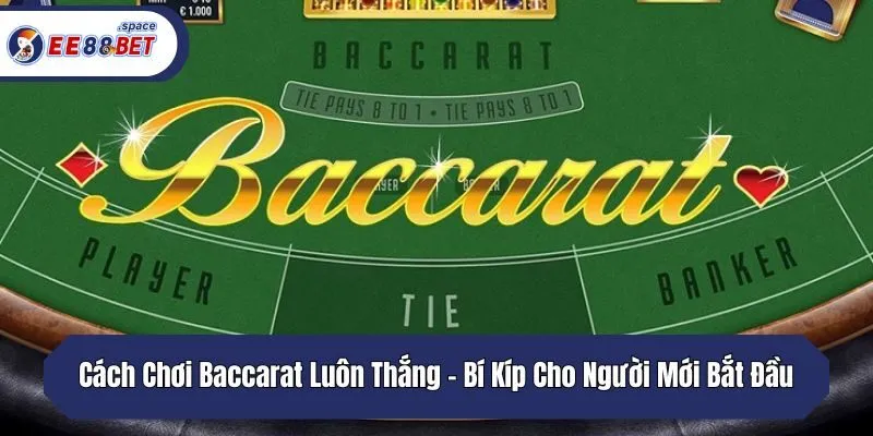 Cách Chơi Baccarat Luôn Thắng - Bí Kíp Cho Người Mới Bắt Đầu